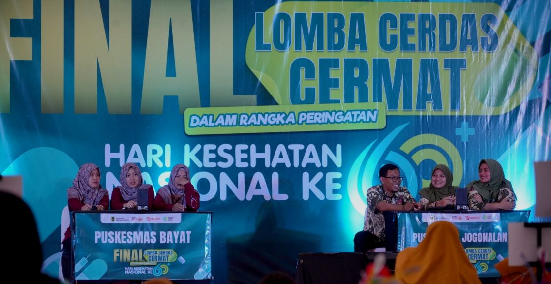 Puskesmas Jogonalan I Juarai Lomba Cerdas Cermat HKN Ke-60